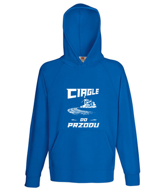 Motto życiowe kierowcy tira - Bluza z nadrukiem - dla kierowcy ciężarówki - Męska z kapturem
