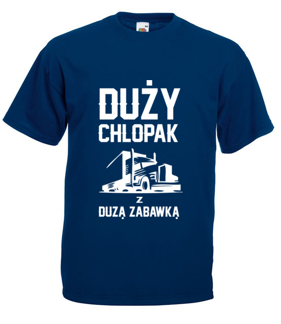 Koszulka z zabawnym przeslaniem koszulka z nadrukiem dla kierowcy ciezarowki mezczyzna jipi pl 1293 3