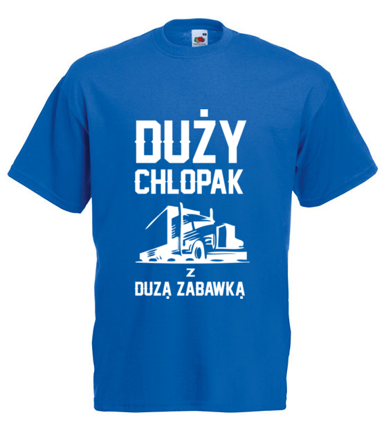 Koszulka z zabawnym przeslaniem koszulka z nadrukiem dla kierowcy ciezarowki mezczyzna jipi pl 1293 5