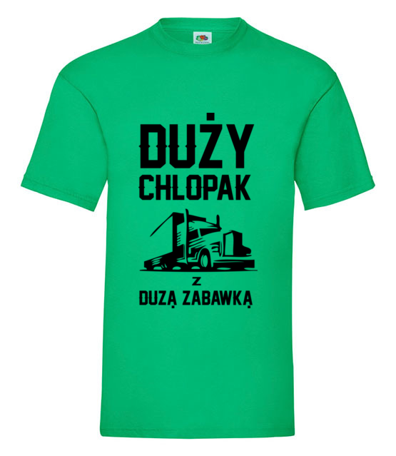 Koszulka z zabawnym przeslaniem koszulka z nadrukiem dla kierowcy ciezarowki mezczyzna jipi pl 1294 186