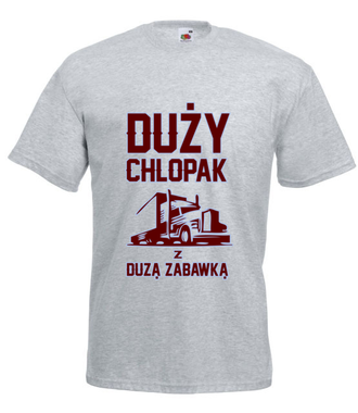 Koszulka z zabawnym przesłaniem - Koszulka z nadrukiem - dla kierowcy ciężarówki - Męska