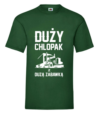 Koszulka z zabawnym przesłaniem - Koszulka z nadrukiem - dla kierowcy ciężarówki - Męska