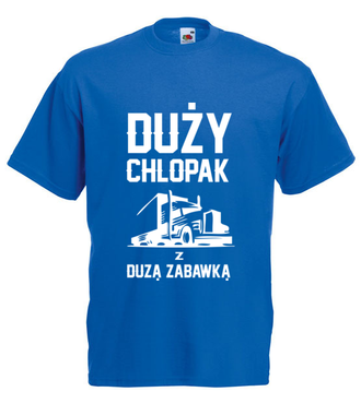 Koszulka z zabawnym przesłaniem - Koszulka z nadrukiem - dla kierowcy ciężarówki - Męska