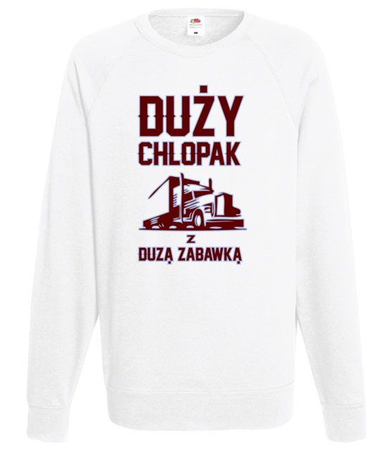 Koszulka z zabawnym przeslaniem bluza z nadrukiem dla kierowcy ciezarowki mezczyzna jipi pl 1292 106