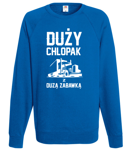 Koszulka z zabawnym przeslaniem bluza z nadrukiem dla kierowcy ciezarowki mezczyzna jipi pl 1293 109