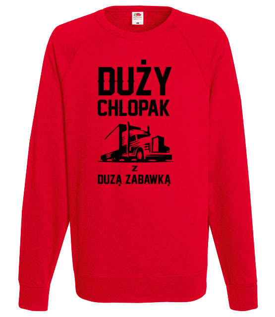 Koszulka z zabawnym przeslaniem bluza z nadrukiem dla kierowcy ciezarowki mezczyzna jipi pl 1294 108
