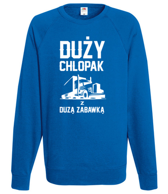 Koszulka z zabawnym przesłaniem - Bluza z nadrukiem - dla kierowcy ciężarówki - Męska