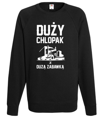 Koszulka z zabawnym przesłaniem - Bluza z nadrukiem - dla kierowcy tira - Męska