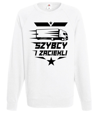 Nie podskakuj kierowcom dużych samochodów - Bluza z nadrukiem - dla kierowcy ciężarówki - Męska