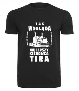 Przechwałki kierowcy na wesoło - Koszulka z nadrukiem - dla kierowcy ciężarówki - Męska