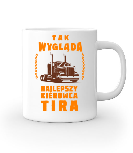 Przechwalki kierowcy na wesolo kubek z nadrukiem dla kierowcy ciezarowki gadzety jipi pl 1303 159