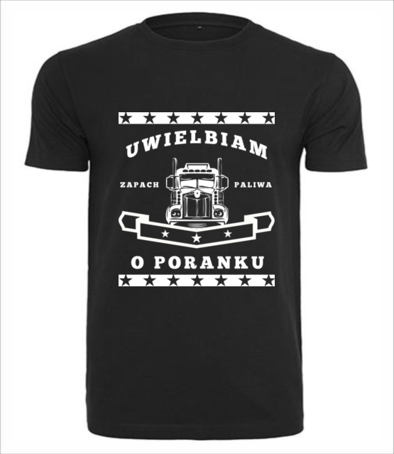 Kierowcy ciezarowek maja poczucie humoru koszulka z nadrukiem dla kierowcy ciezarowki mezczyzna jipi pl 1309 1