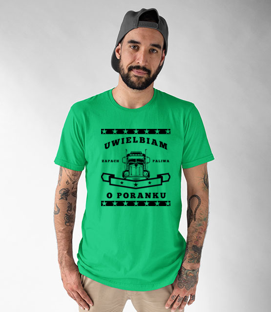 Kierowcy ciezarowek maja poczucie humoru koszulka z nadrukiem dla kierowcy tira mezczyzna jipi pl 1308 190