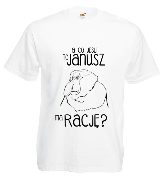 Januszowa grafika kultowa koszulka z nadrukiem smieszne mezczyzna jipi pl 1310 2