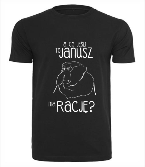 Januszowa grafika kultowa koszulka z nadrukiem smieszne mezczyzna jipi pl 1311 1