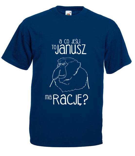 Januszowa grafika kultowa koszulka z nadrukiem smieszne mezczyzna jipi pl 1311 3