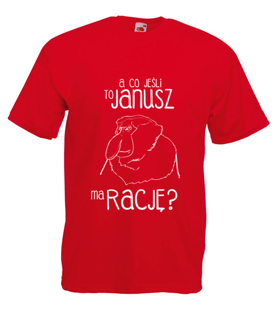 Januszowa grafika kultowa koszulka z nadrukiem smieszne mezczyzna jipi pl 1311 4