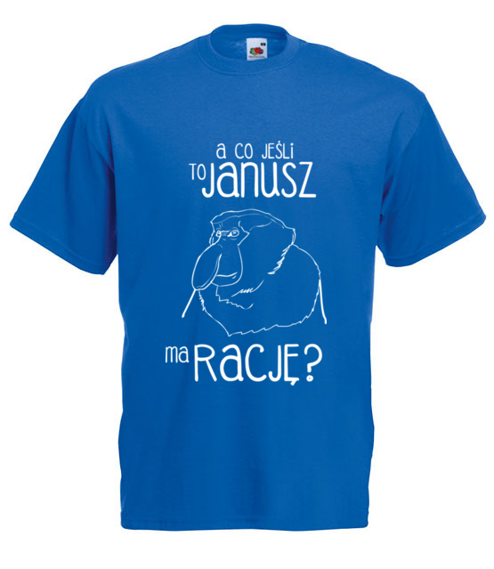 Januszowa grafika kultowa koszulka z nadrukiem smieszne mezczyzna jipi pl 1311 5