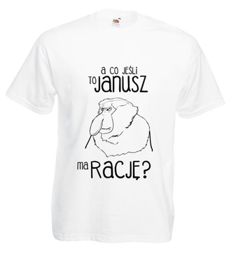 Januszowa grafika kultowa - Koszulka z nadrukiem - Śmieszne - Męska
