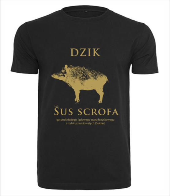 Czy to wlasnie dzik jest ci bliski koszulka z nadrukiem smieszne mezczyzna jipi pl 1312 1