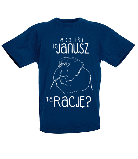 Januszowa grafika kultowa koszulka z nadrukiem smieszne dziecko jipi pl 1311 86