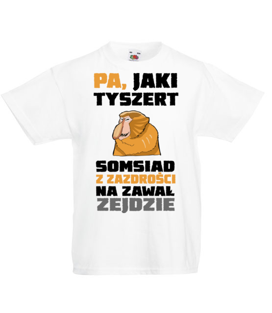 Bo do gramatyki masz dystans koszulka z nadrukiem smieszne dziecko jipi pl 1318 83