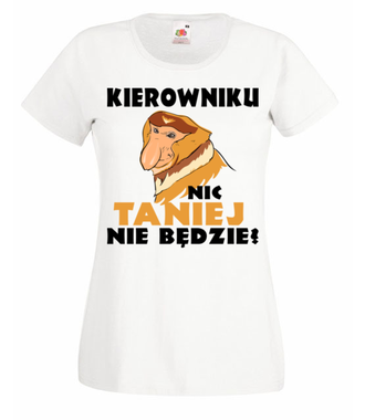 Grunt to efektywne negocjacje - Koszulka z nadrukiem - Śmieszne - Damska