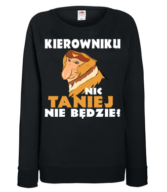 Grunt to efektywne negocjacje - Bluza z nadrukiem - Śmieszne - Damska