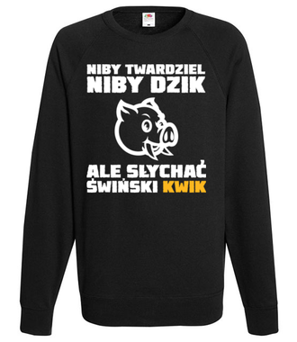 Z dystansem do męskości - Bluza z nadrukiem - Śmieszne - Męska