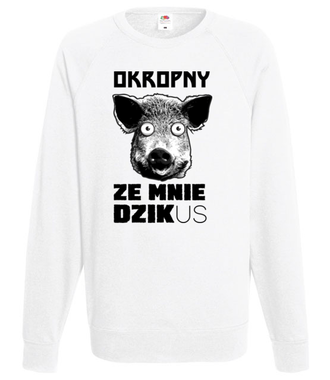 Kiedy jesteś nieco nieśmiały - Bluza z nadrukiem - Śmieszne - Męska