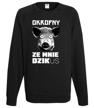 Kiedy jesteś nieco nieśmiały - Bluza z nadrukiem - Śmieszne - Męska