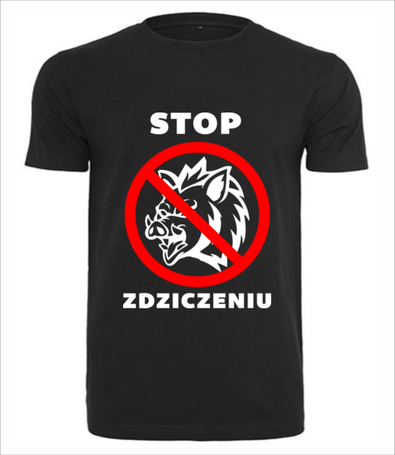 Niech wiedza ze nie lubisz chamstwa koszulka z nadrukiem smieszne mezczyzna jipi pl 1330 1