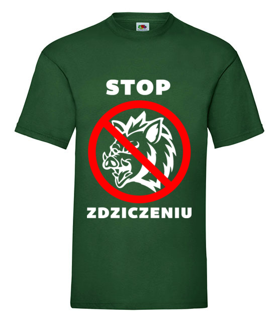Niech wiedza ze nie lubisz chamstwa koszulka z nadrukiem smieszne mezczyzna jipi pl 1330 188