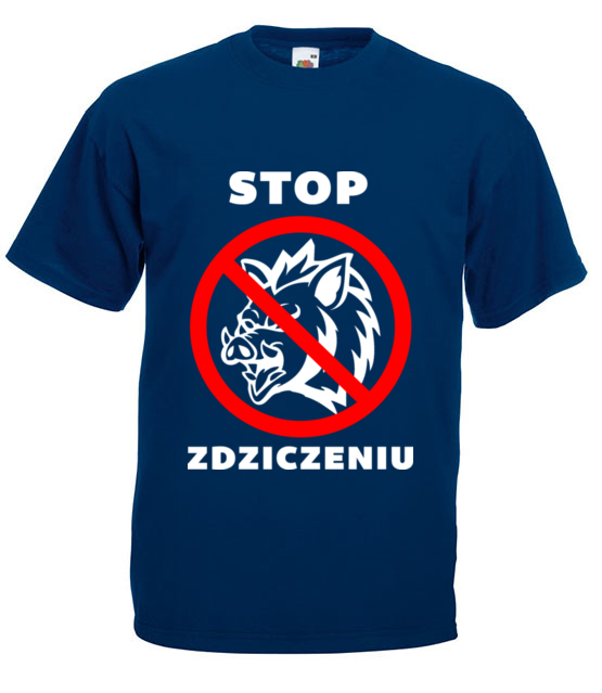 Niech wiedza ze nie lubisz chamstwa koszulka z nadrukiem smieszne mezczyzna jipi pl 1330 3