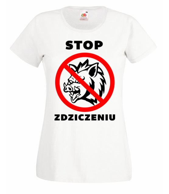 Niech wiedza ze nie lubisz chamstwa koszulka z nadrukiem smieszne kobieta jipi pl 1329 58