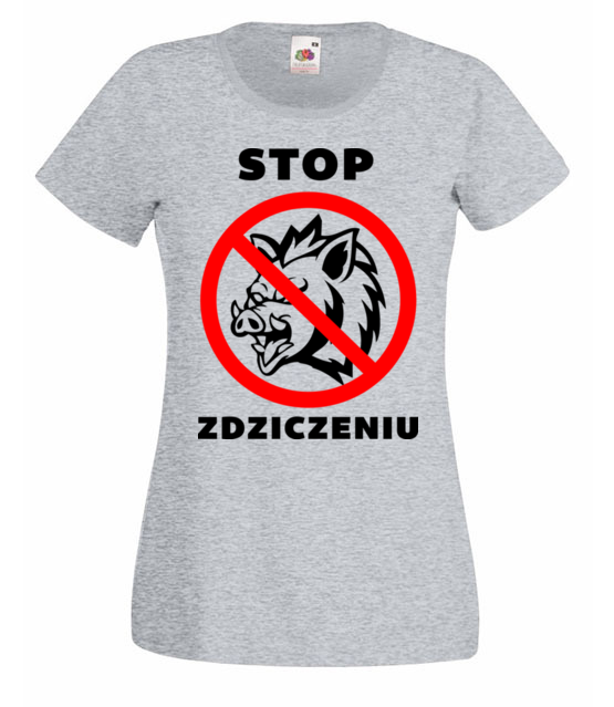 Niech wiedza ze nie lubisz chamstwa koszulka z nadrukiem smieszne kobieta jipi pl 1329 63