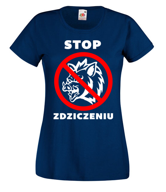 Niech wiedza ze nie lubisz chamstwa koszulka z nadrukiem smieszne kobieta jipi pl 1330 62
