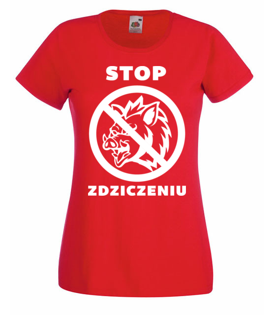 Niech wiedza ze nie lubisz chamstwa koszulka z nadrukiem smieszne kobieta jipi pl 1331 60