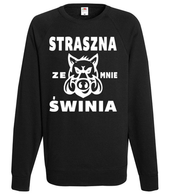 Małe ostrzeżenie dla otoczenia - Bluza z nadrukiem - Śmieszne - Męska