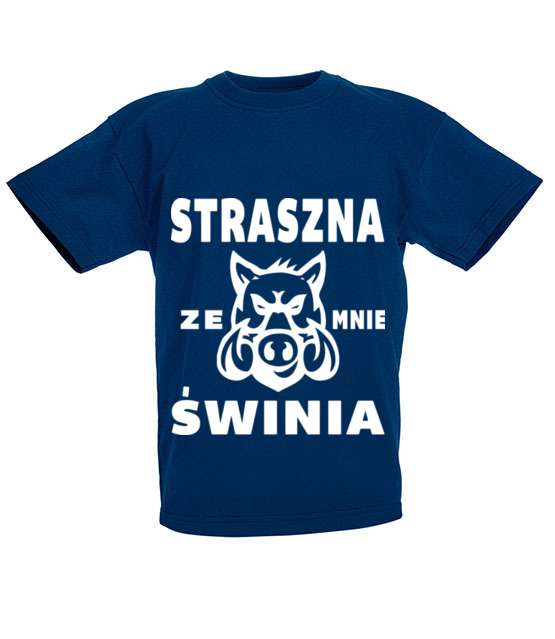 Male ostrzezenie dla otoczenia koszulka z nadrukiem smieszne dziecko jipi pl 1333 86