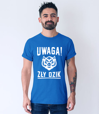 Lubimy takie komunikaty - Koszulka z nadrukiem - Śmieszne - Męska