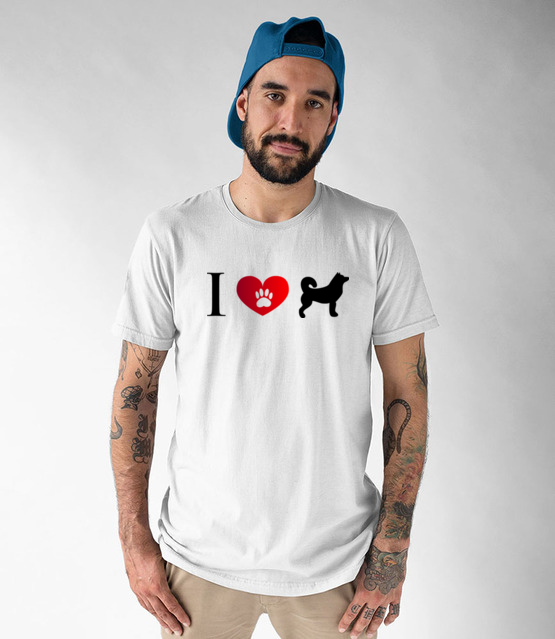 Prosty i czytelny przekaz graficzny koszulka z nadrukiem milosnicy psow mezczyzna jipi pl 1340 47