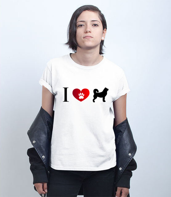 Prosty i czytelny przekaz graficzny koszulka z nadrukiem milosnicy psow kobieta jipi pl 1340 71