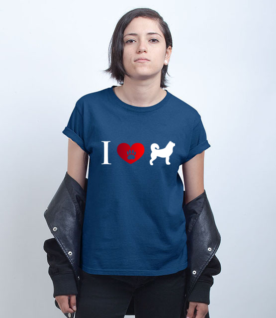 Prosty i czytelny przekaz graficzny koszulka z nadrukiem milosnicy psow kobieta jipi pl 1341 74