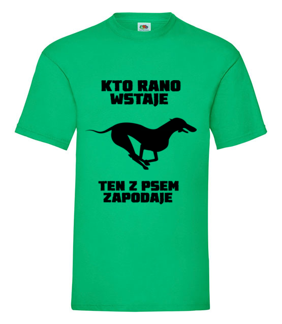 Trzeba miec dystans do obowiazkow koszulka z nadrukiem milosnicy psow mezczyzna jipi pl 1343 186