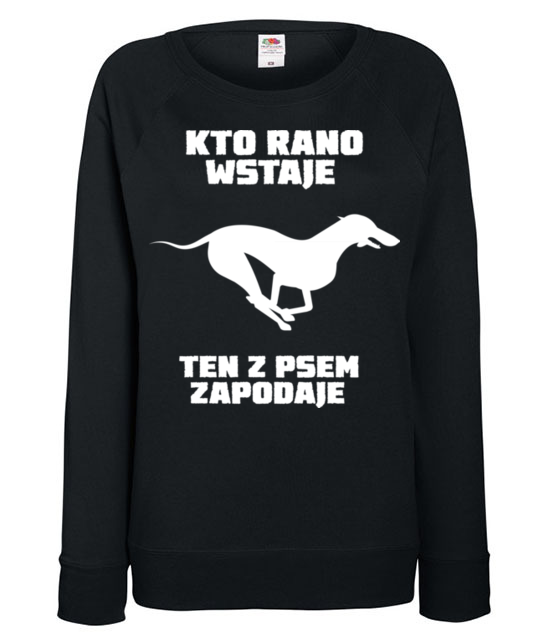 Trzeba miec dystans do obowiazkow bluza z nadrukiem milosnicy psow kobieta jipi pl 1344 115