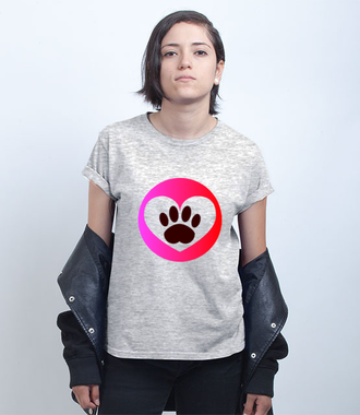 Jak wyrazić miłość do psów? - Koszulka z nadrukiem - Miłośnicy Psów - Damska