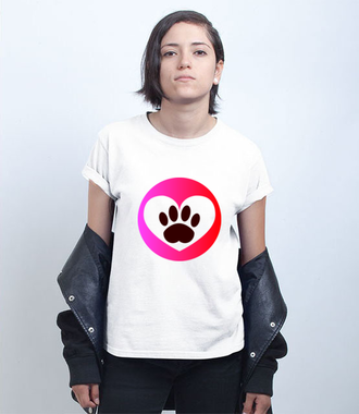 Jak wyrazić miłość do psów? - Koszulka z nadrukiem - Miłośnicy Psów - Damska
