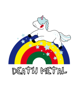 Death Metal czy Słit plastik? - Koszulka z nadrukiem - Śmieszne - Damska