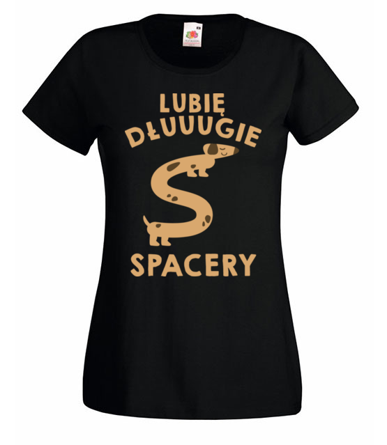 Spacery to same korzysci koszulka z nadrukiem milosnicy psow kobieta jipi pl 1349 59